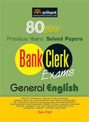 Arihant 80 Sets Previous Years Solved Papers Bank Clerk Exam General English